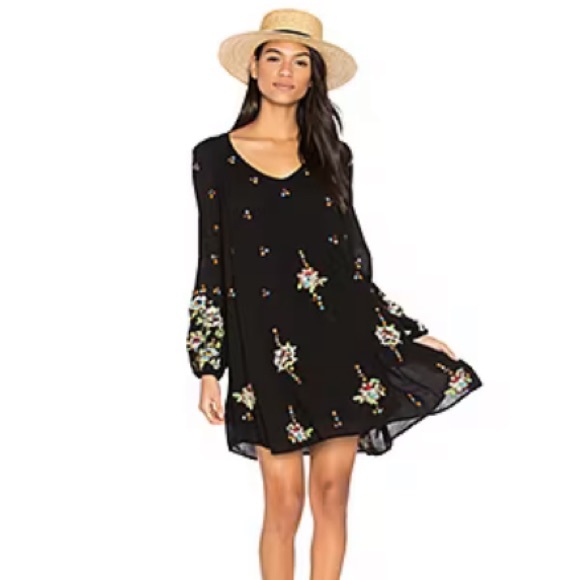 Free People Oxford Embroidered Dresd - Picture 2 of 6